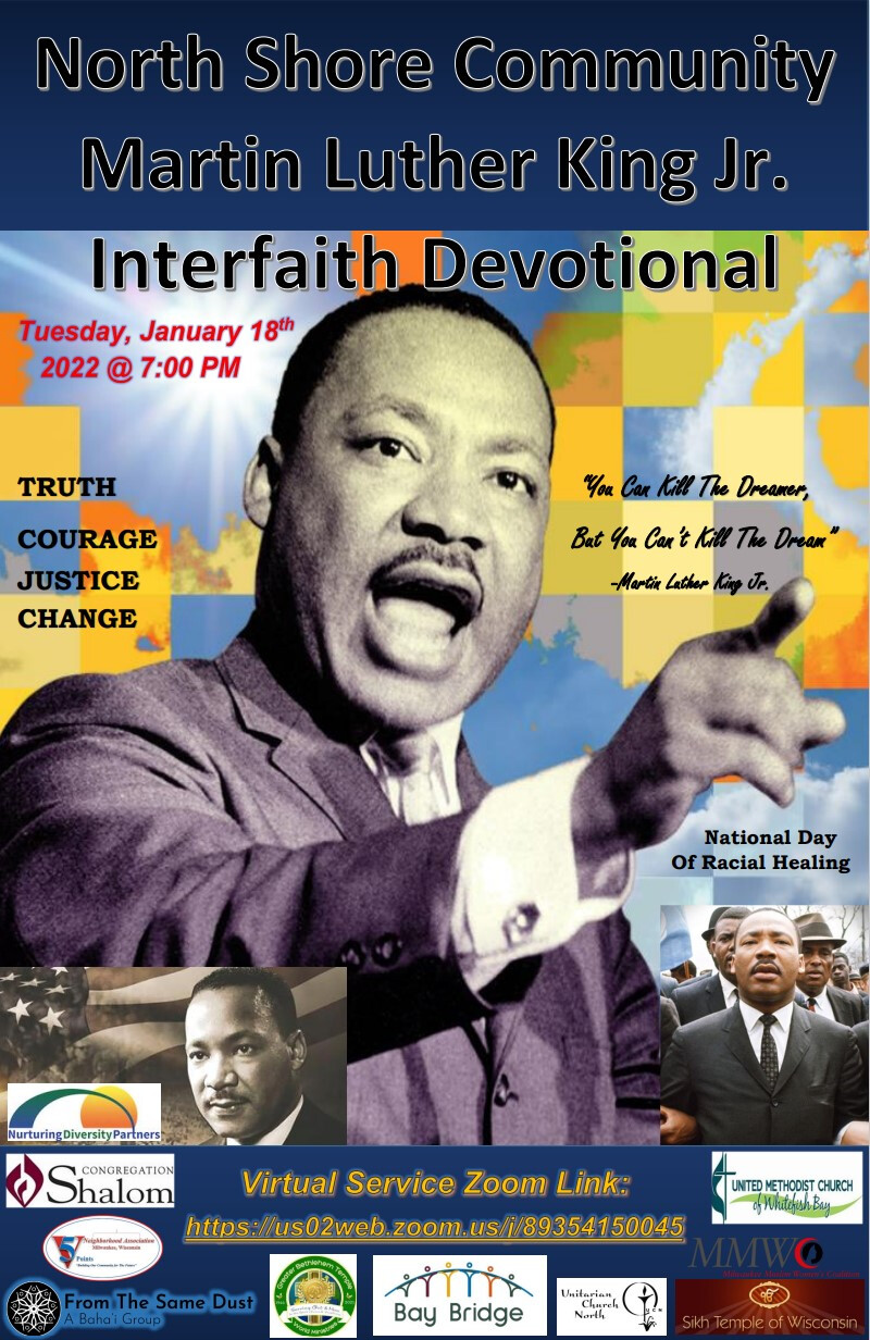 Interfaith Devotional for Martin Luther King Jr.